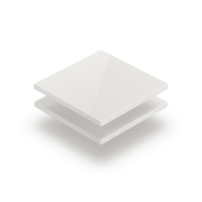 Plaque PVC expansé blanc
