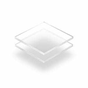 Plaque PVC transparent sur mesure