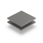 Plaque PVC expansé gris