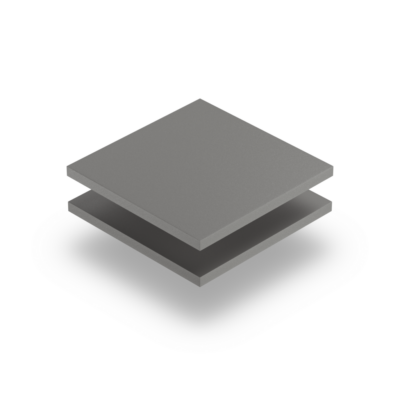 Plaque PVC expansé gris