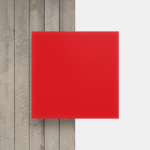 Plaque PVC expansé rouge
