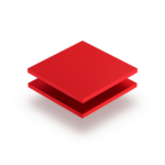 Plaque PVC expansé rouge