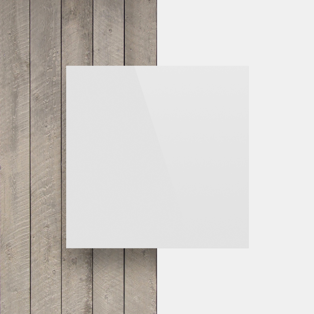 Panneau composite aluminium blanc brillant