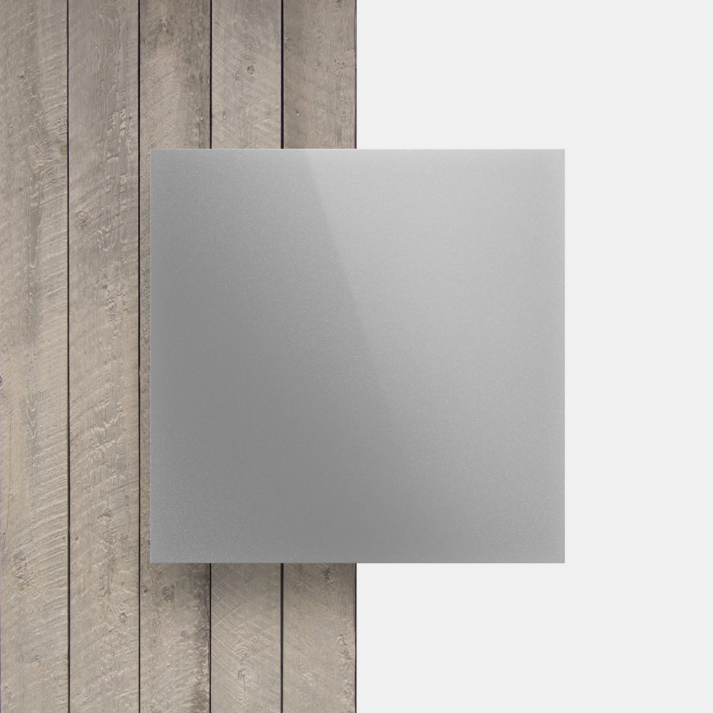 Panneau composite aluminium argent