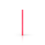 Plaque plexiglass fluorescent rouge