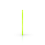 Plaque plexiglass fluorescent vert