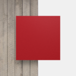 Panneau HPL structuré rouge signalisation