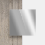 Plaque plexiglass miroir argent
