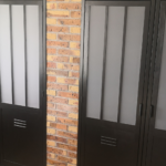 Portes de placard industrielles en plexiglass
