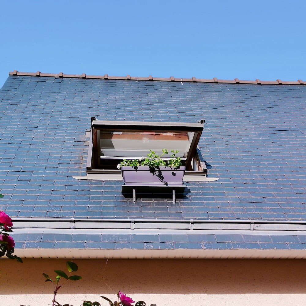 Support PVC pour jardinière sur le toit3