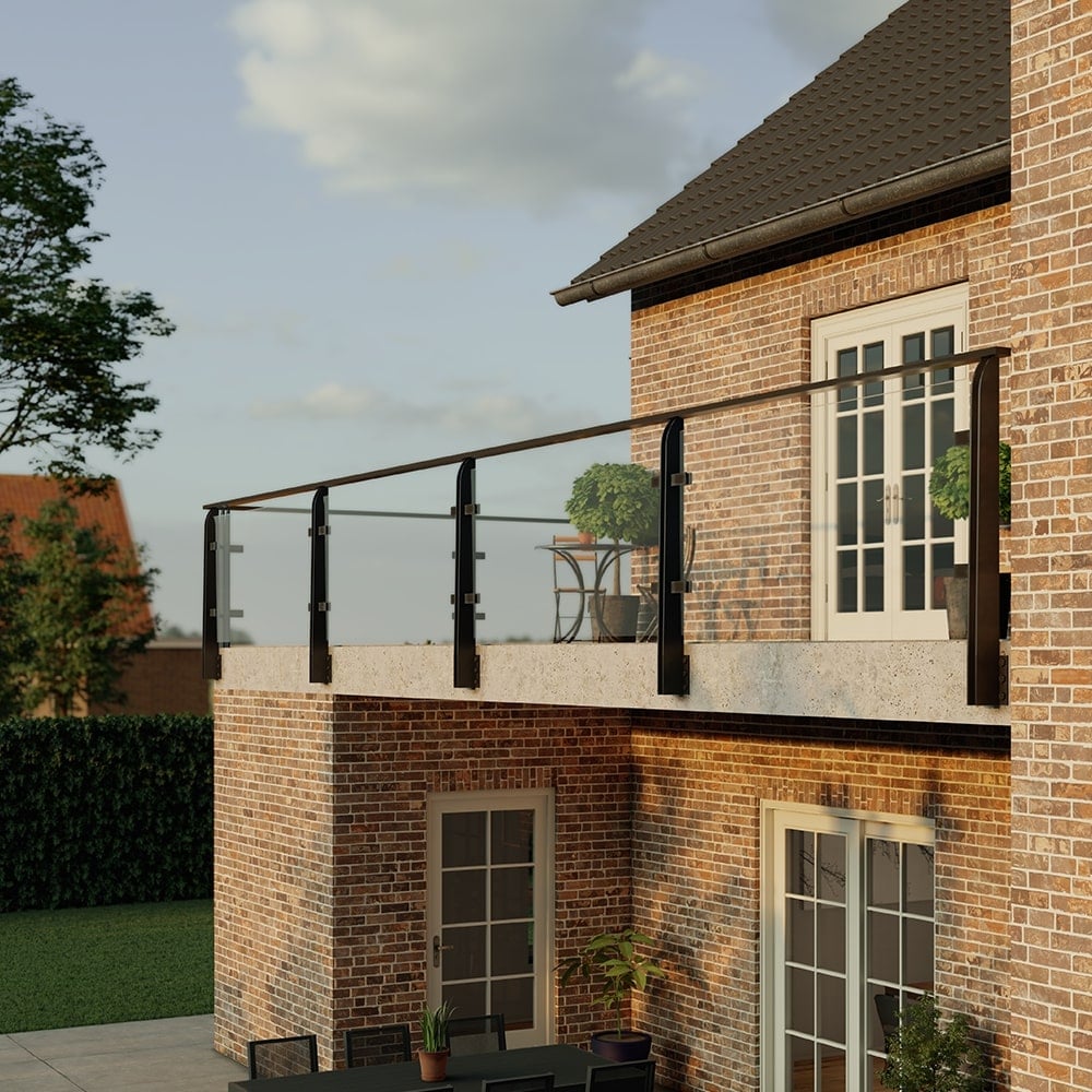 Vitrage de balcon en plexiglass | Commandez votre vitrage sur mesure