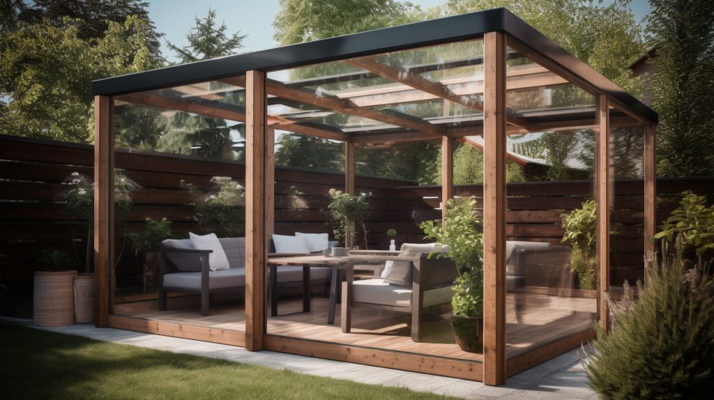 Auvent en plastique | 100 % sur mesure, toutes formes possibles