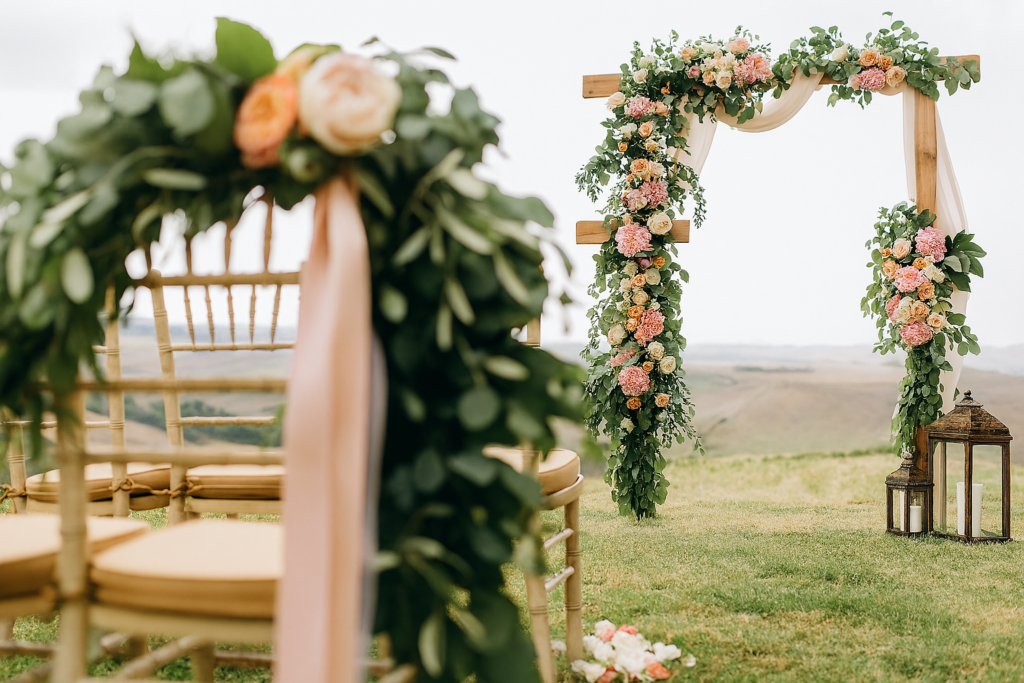 Arche de mariage en plastique sur mesure | Commandez en ligne